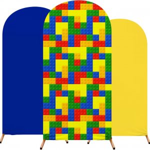 Lego Patterned Spandex Arch Covers
